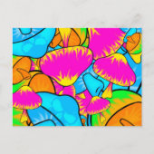 paddenstoelen briefkaart (Voorkant)