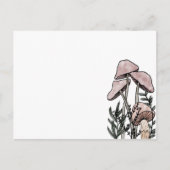 paddenstoelen briefkaart (Voorkant)