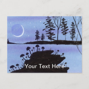 paddenstoelen briefkaart