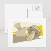 paddenstoelen briefkaart (Voorkant / Achterkant)