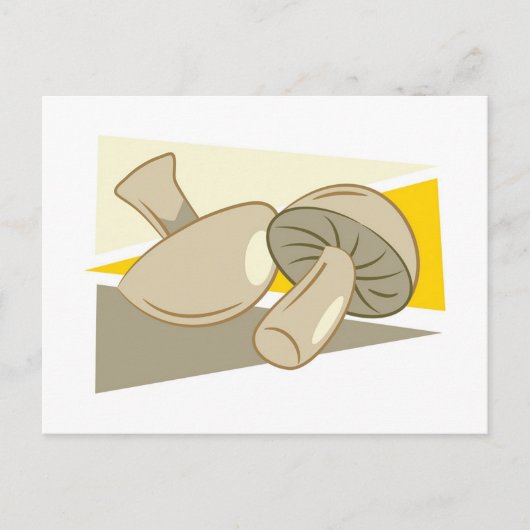 paddenstoelen briefkaart (Voorkant)