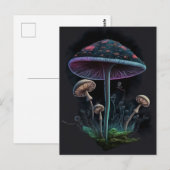 paddenstoelen briefkaart (Voorkant / Achterkant)