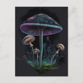 paddenstoelen briefkaart (Voorkant)