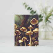  paddenstoelen briefkaart (Staand voorkant)