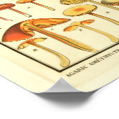 paddenstoelen Bruin Geel Frans Kunstwerk Afdrukke Poster (Hoek)