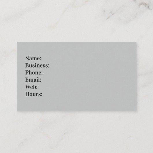 Paddenstoelen buiten Fungus Sprouting Paddenstoel Visitekaartje (Achterkant)