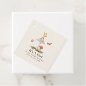 Paddenstoelen Butterflies Woodland Girl Baby showe Bedankjes Labels (In situ)