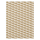 Paddenstoelen Button Portabella Fungi Pizza Toppin Tafelkleed (Voorkant)