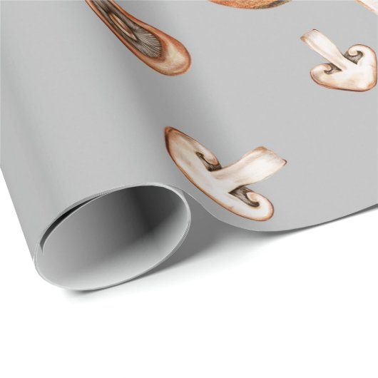 paddenstoelen cadeaupapier (Rol Hoek)