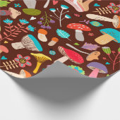 paddenstoelen cadeaupapier (Hoek)