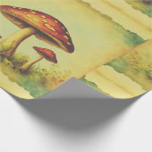  paddenstoelen cadeaupapier (Hoek)