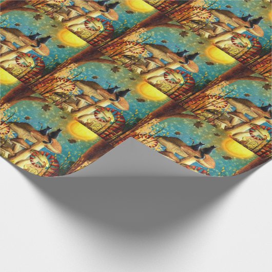 paddenstoelen cadeaupapier (Hoek)