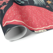 paddenstoelen cadeaupapier (Rol Hoek)