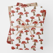 Paddenstoelen Cadeauset Inpakpapier Vel (In situ)