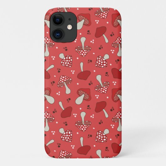 paddenstoelen Case-Mate iPhone case (Achterkant)