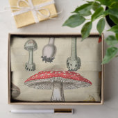 Paddenstoelen Collage Tissuepapier (Geschenk)