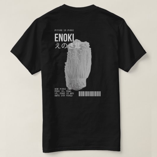 PADDENSTOELEN COLLECTIE T-SHIRT (Design achterkant)