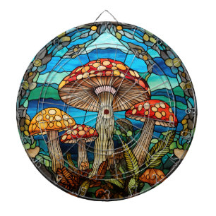 Paddenstoelen Dartboard Dartbord