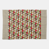 paddenstoelen Design Kitchen Towel Theedoek (Horizontaal)