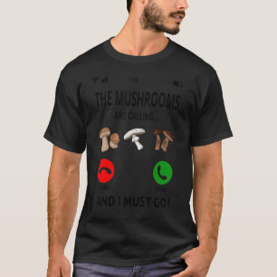 paddenstoelen die paddenstoelen oproepen om padden t-shirt