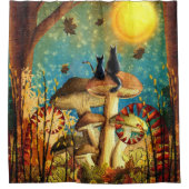 paddenstoelen douchegordijn (Voorkant)