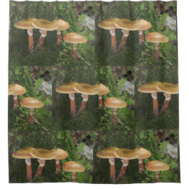 Paddenstoelen Douchegordijn