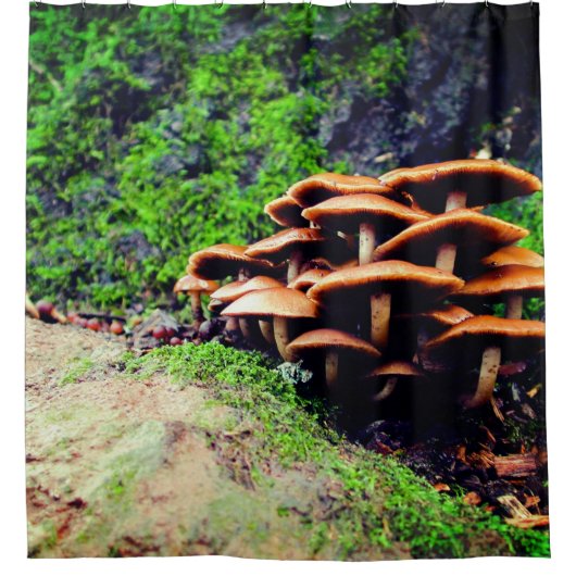 paddenstoelen douchegordijn (Voorkant)