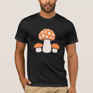 Paddenstoelen Drie Groep Gevlekt Familie Schimmels T-shirt
