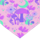 Paddenstoelen en bloemkool - lavender roos en paar tafelkleed (Gekanteld)