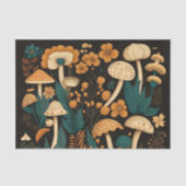 Paddenstoelen en Collectie van Flora Tissuepapier (Voorkant)