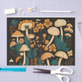 Paddenstoelen en Collectie van Flora Tissuepapier (Craft)