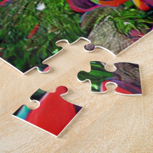 Paddenstoelen en Fairies Puzzle Legpuzzel (Zijkant)