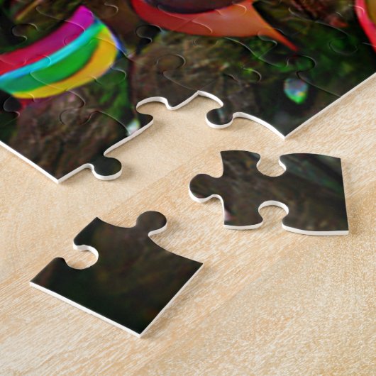 Paddenstoelen en Fairies Puzzle Legpuzzel (Zijkant)