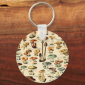 paddenstoelen en Fungi Sleutelhanger (Voorkant)