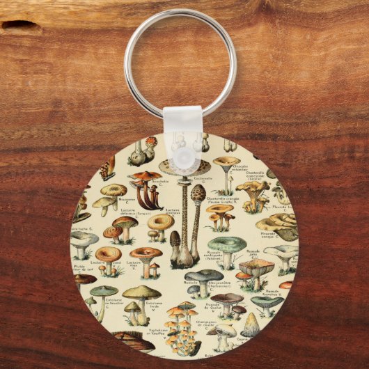  paddenstoelen en Fungi Sleutelhanger (Voorkant)