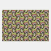 Paddenstoelen en kristallen inpakpapier vel (Voorkant 3)