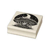 Paddenstoelen en Moon Rubber Stamp Rubberstempel (Stempel)