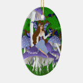 Paddenstoelen en Ornament van de vlinder (Rechts)