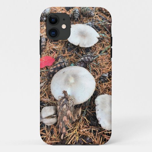 Paddenstoelen en pingenkegels Case-Mate iPhone case (Achterkant)