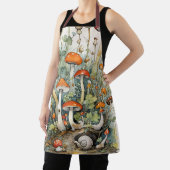 Paddenstoelen en slakken natuur liefhebbers champi schort (Insitu)