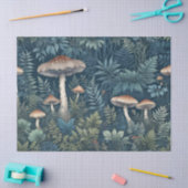 Paddenstoelen en varens tissuepapier (Craft)