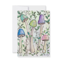 Paddenstoelen en wijnstokken