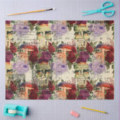 Paddenstoelen Ephemera Design Serie #4 Tissuepapier (Craft)