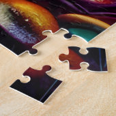 Paddenstoelen Fantasie Vrouw Legpuzzel (Zijkant)