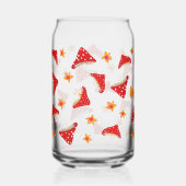 Paddenstoelen Flower Schattige Retro Teen Kawaii N Blikvorm Glas (Voorkant)