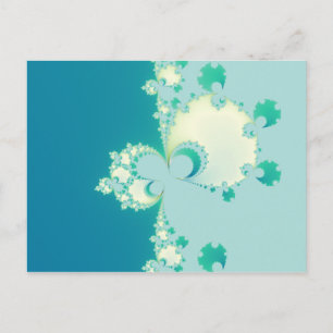 Paddenstoelen Fractal Briefkaart