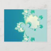 Paddenstoelen Fractal Briefkaart (Voorkant)