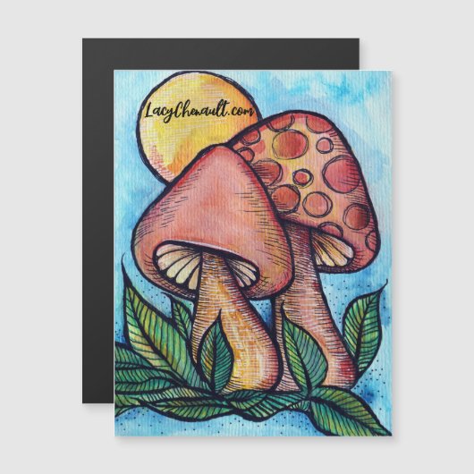 paddenstoelen Fungus (Voorkant / Achterkant)