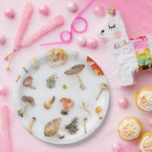 paddenstoelen Fungus Papieren Bordje (Feest)