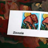 paddenstoelen Fungus Ronde Sticker